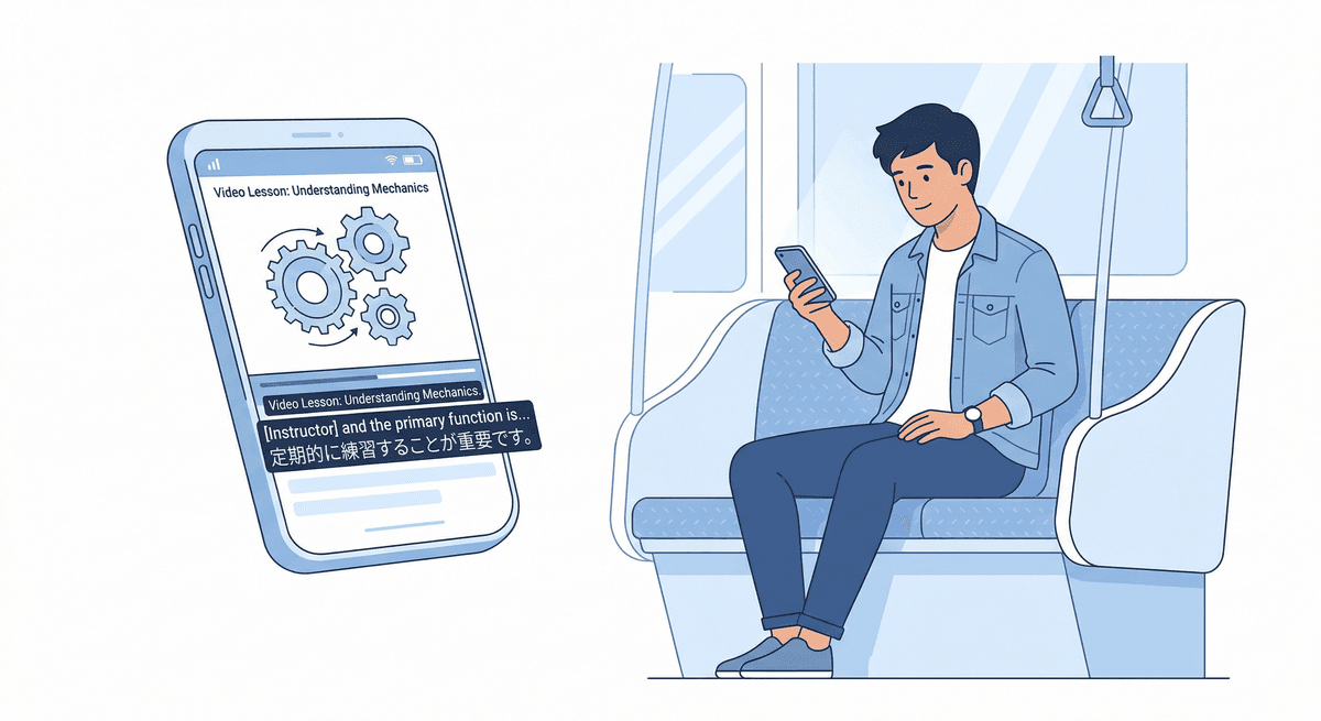 細分化された動画学習